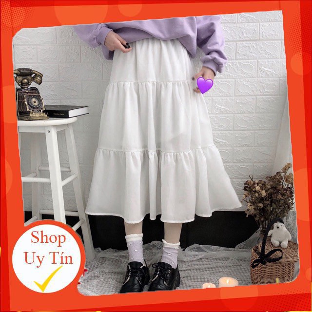 Chân váy vintage 3 tầng - ảnh thật cuối shop chụp | BigBuy360 - bigbuy360.vn