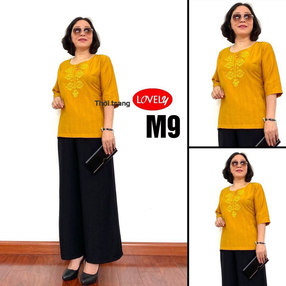 Bộ quần áo Đũi Trung niên Đa dạng màu sắc - Hàng thiết kế với đường may vô cùng sắc sảo | BigBuy360 - bigbuy360.vn