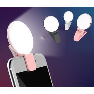 Sẵn sàng USB LED selfie Ring-Light Ống kính điện thoại LED selfie Ring Đèn flash
