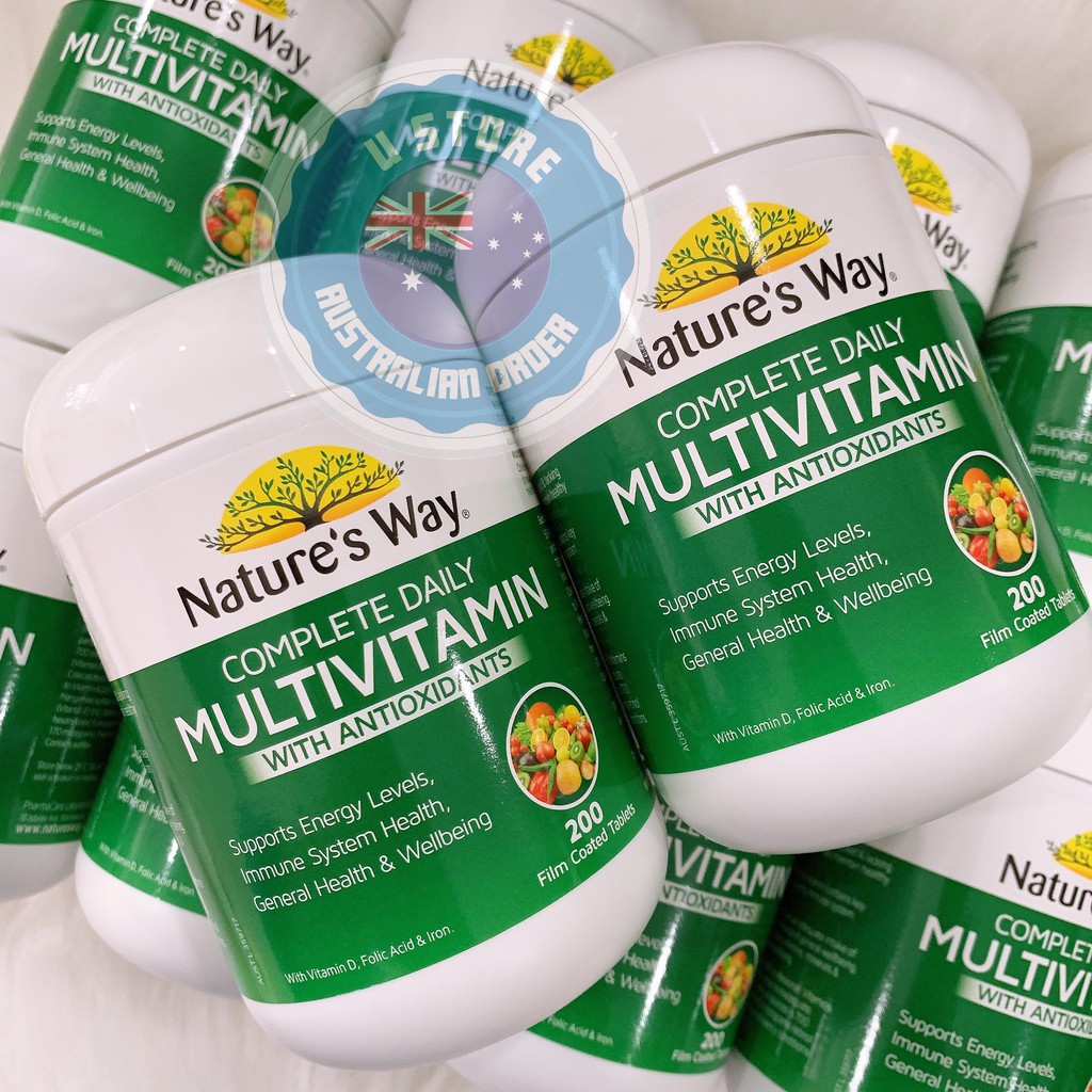 Vitamin tổng hợp Nature’s Way [Úc] Complete Daily Multivitamin