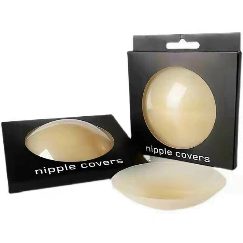 Miếng dán ngực silicon nhiệt tự thân siêu dính, dán nhũ hoa không keo siêu mỏng tàn hình DN01 - Her Sleepwear