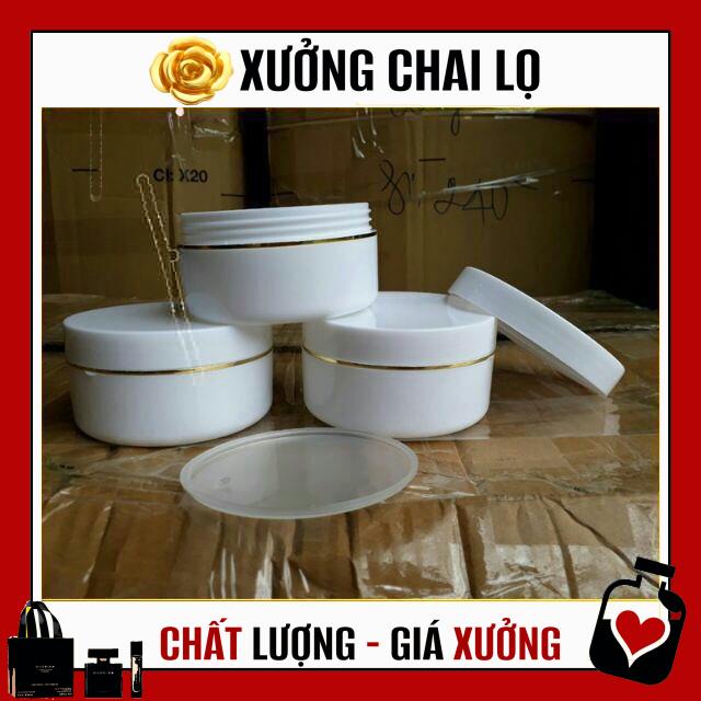 [TOP GIÁ RẺ] Hũ đựng kem body trắng đục 150g,200g,300g chiết mỹ phẩm ,Xưởng Chai Lọ