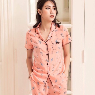 Đồ bộ bambi tay ngắn