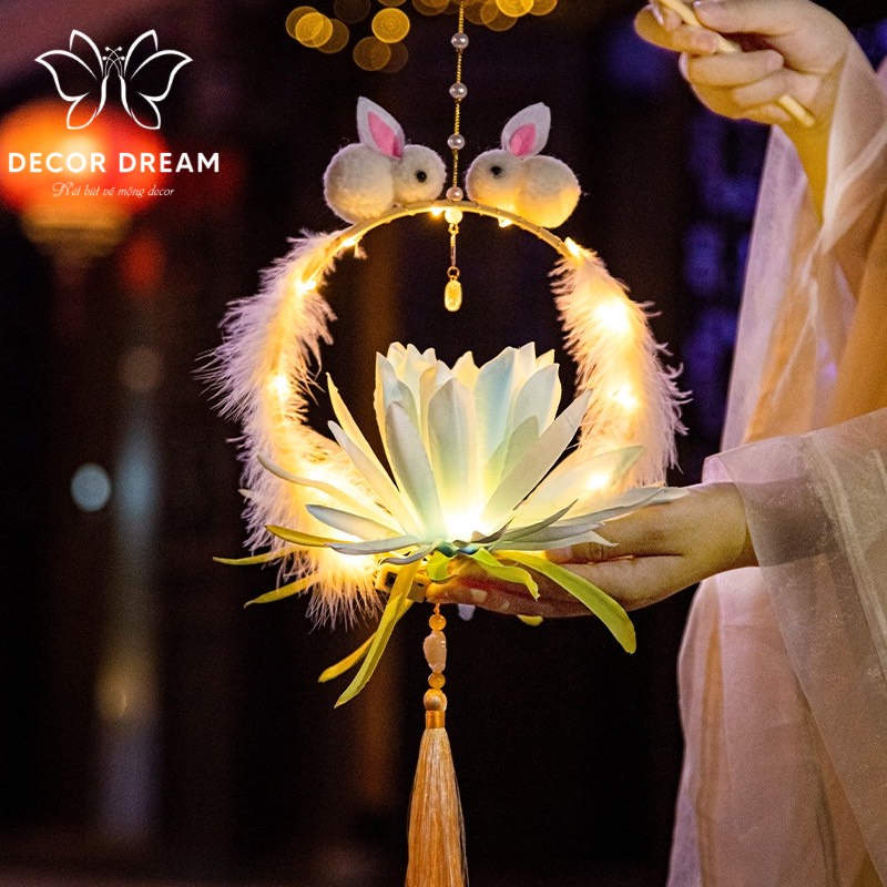 Đèn lồng cổ trang handmade DIY, decor sống ảo, chụp ảnh cổ trang, phố đi bộ (Có đặt lắp sẵn)