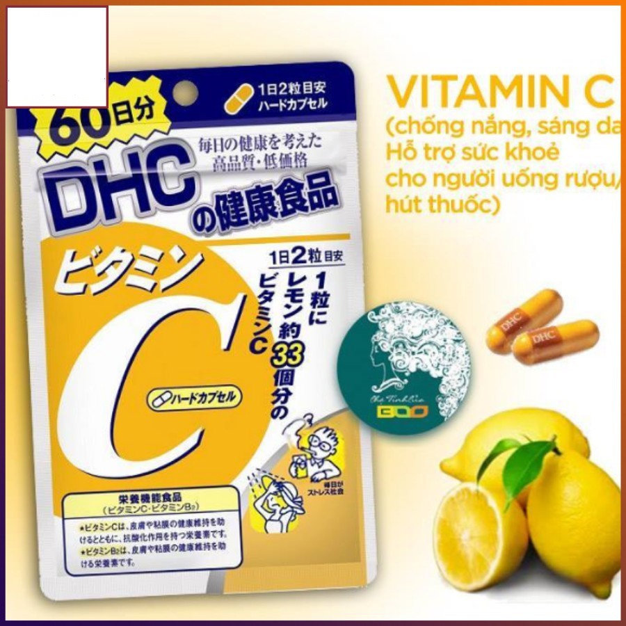 Viên Uống DHC Bổ Sung Vitamin C Nhật Bản 30 ngày - Gói 60 Viên