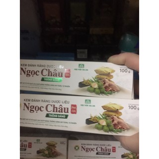 KEM ĐÁNH RĂNG NGỌC CHÂU (trắng sáng) lên giá