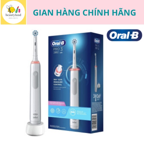 Bàn chải điện Oral B pro 3 3000 Mẫu Mới