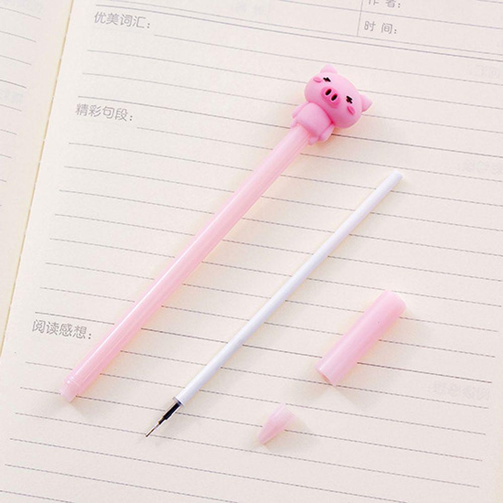 Bút Mực Đen Hình Chú Heo PEWANY Dễ Thương Tiện Dụng Cho Văn Phòng