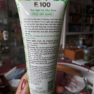 Keo mặt nạ nha đam E100