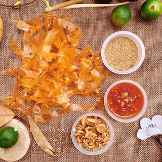 BÁNH TRÁNG DẺO TÔM SATE HÀNH PHI