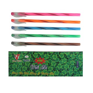 Hộp 20 Cây Viết Nến Dài Vâng Thiêng G-star IT31 Ngòi 0.5mm Mực Xanh