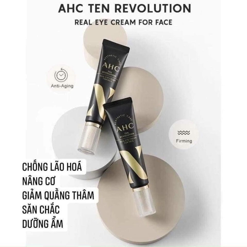 Kem dưỡng mắt AHC Youth Lasting Real Eye Cream For Face 12ml, 30ml