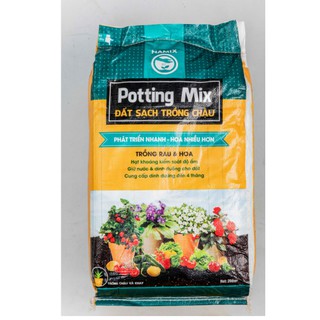 Đất trồng Rau và Hoa trộn sẵn NAMIX - Bao 20lít