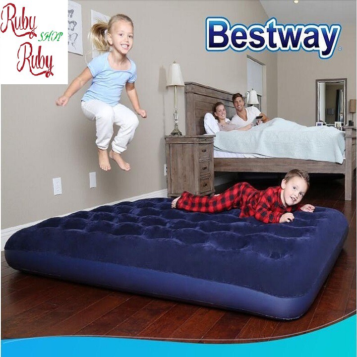 Đệm hơi đơn BESTWAY 76cm X 181cm X 22cm 67000 KÈM BƠM ĐIỆN