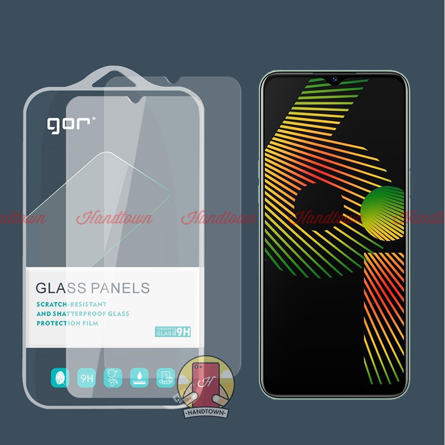 Bộ 2 Miếng Kính Cường Lực Trong Suốt Không Full Màn Realme 6 / Realme 6i / Realme 6S / Realme 6 Pro Chính Hãng Gor