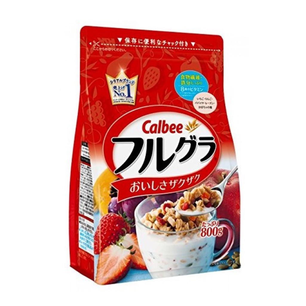 Ngũ Cốc Calbee Sấy Khô - date tháng 11 - 2021 Nhật Bản