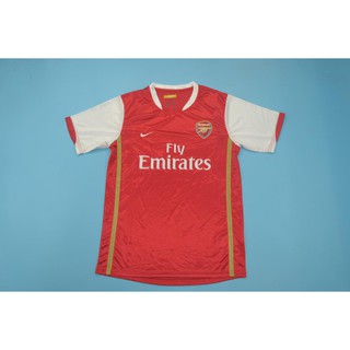 2006 Arsenal Home Red Retro Bóng đá Jersey