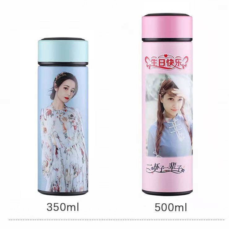 Thông minh Cốc giữ nhiệt Nam và Nữ Sinh viên cầm tay nước Sáng tạo Cá tính Xu hướng In ảnh Đơn giản Tùy chỉnh