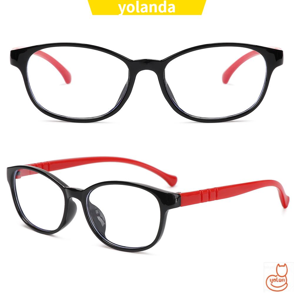 Mắt Kính Siêu Nhẹ Chống Ánh Sáng Xanh Bảo Vệ Mắt Cho Bé