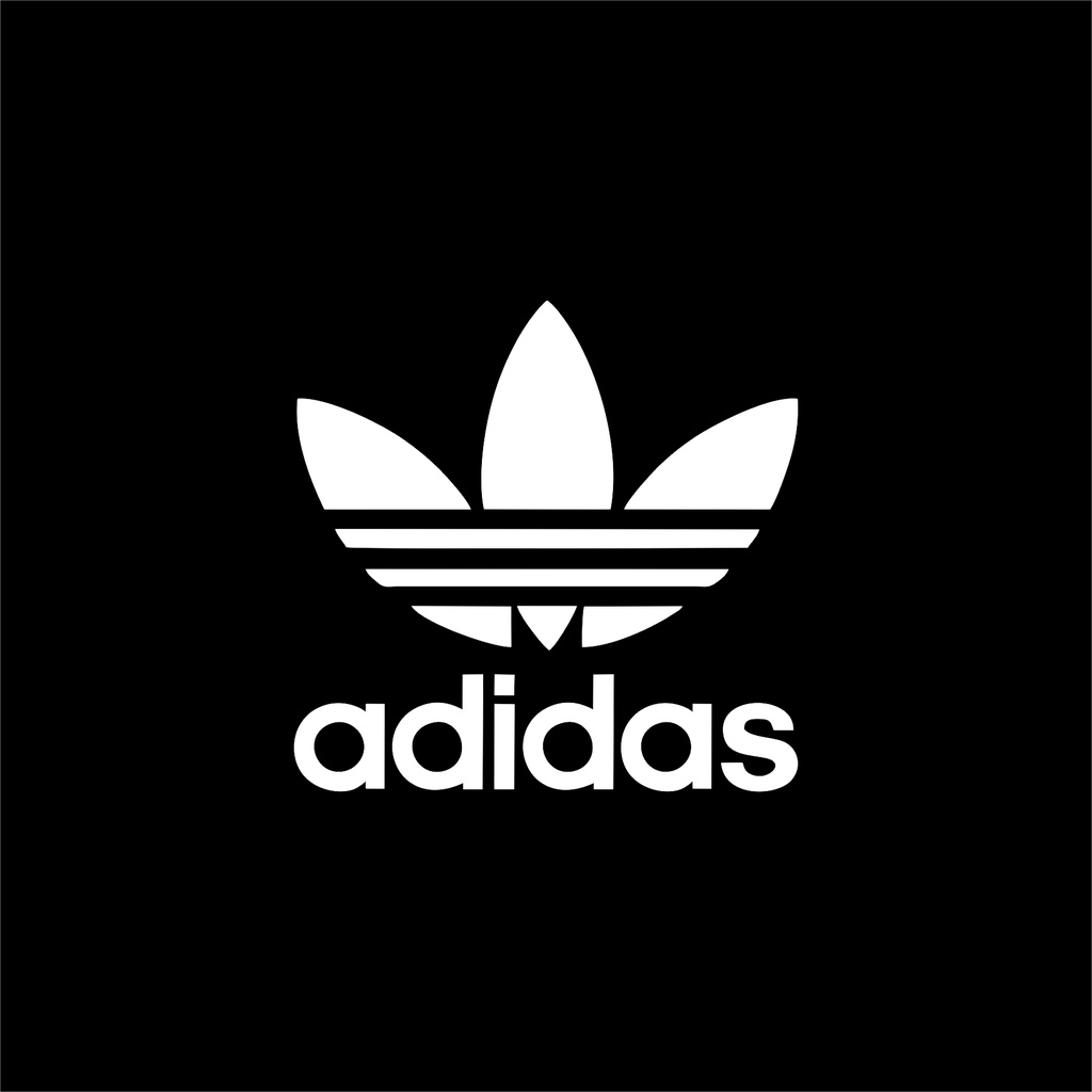 Hình ủi , hình ép nhiệt - Logo Adidass 3 lá in ngực  nhiều màu