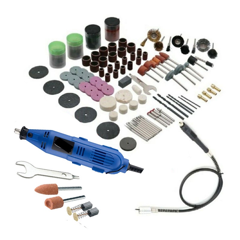 Máy Mài Khuôn Mini VX180 hoặc dây nối dài máy mài khắc hoặc mũi mài hợp kim vonfram hoặc phụ kiện đánh bóng mài khắc