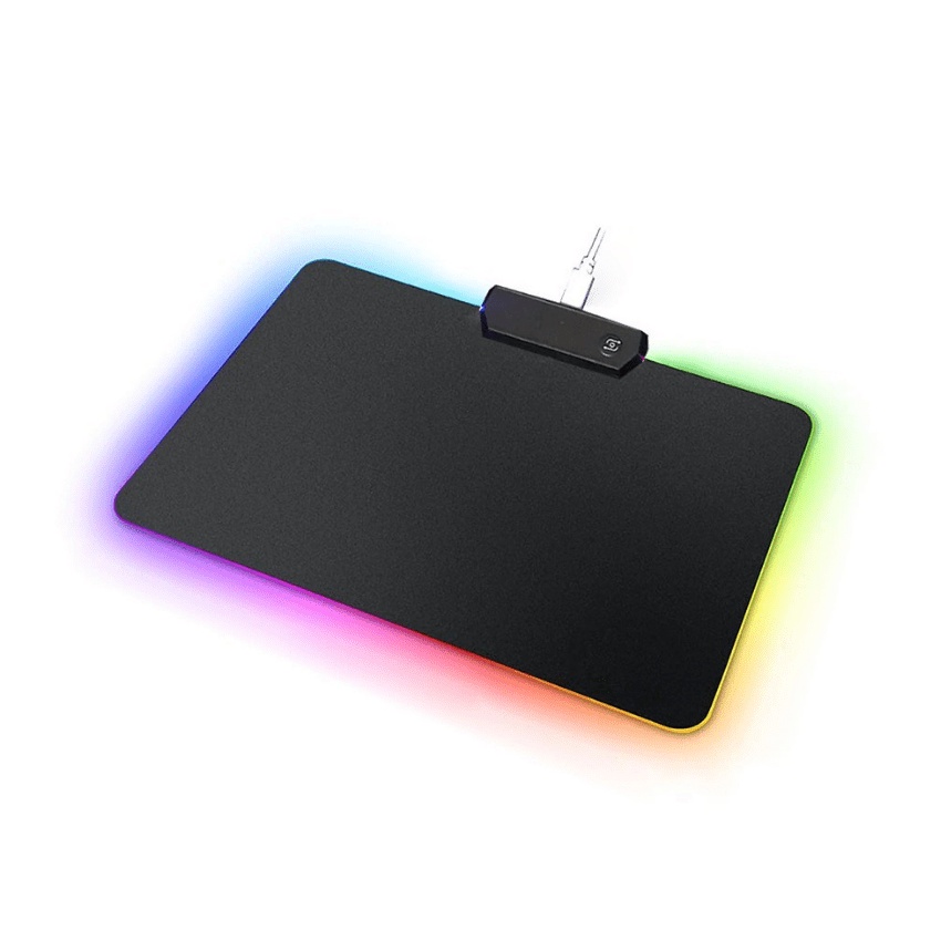 Bàn Di Chuột, Lót Chuột Pad đèn led RGB kích thước (35CM*25CM*4MM)