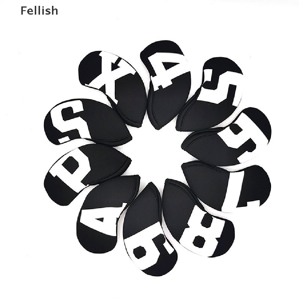 Set 10 vỏ bọc đầu gậy đánh golf cao caaos 4-9 ASPX 6 màu tùy chọn 436VN