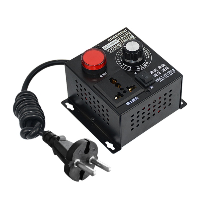Bộ Điều Chỉnh Điện Áp AC220V 4000W SCR Chuyên Dụng Bộ Điều Khiển Tốc Độ Quạt Động Cơ