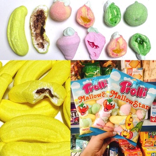 Kẹo dẻo marsmallow trolli đức hương trái cây 150g