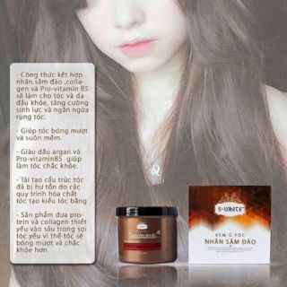 Ủ tóc nhân sâm đào