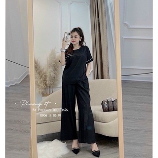 Sét bộ Bigsize tay viền chất đẹp (60-90kg) TH100