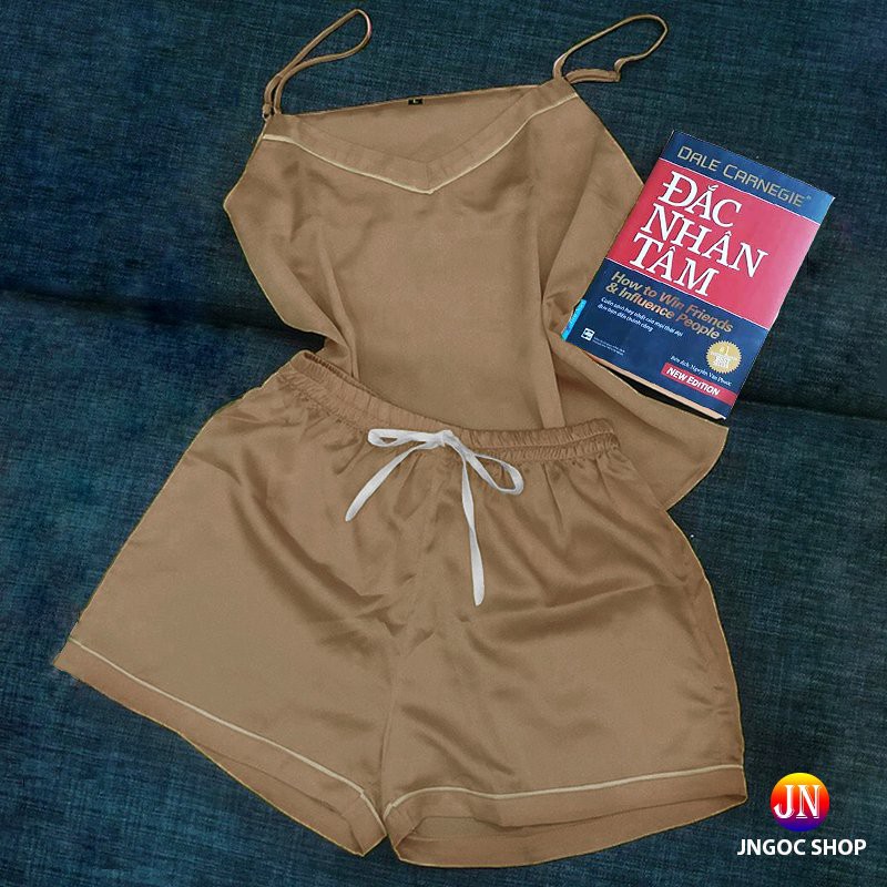 *QUÀ TẶNG DÂY BUỘC TÓC* Đồ ngủ sexy nữ áo 2 dây cao cấp, Bộ ngủ lụa mặc nhà siêu mát | BigBuy360 - bigbuy360.vn