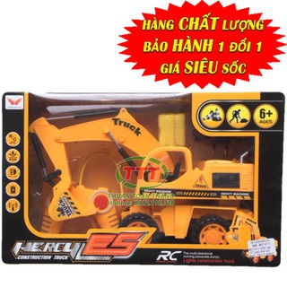 Đồ Chơi Xe Cẩu Cạp Đất Điều Khiển Từ Xa Cho Bé Loại To
