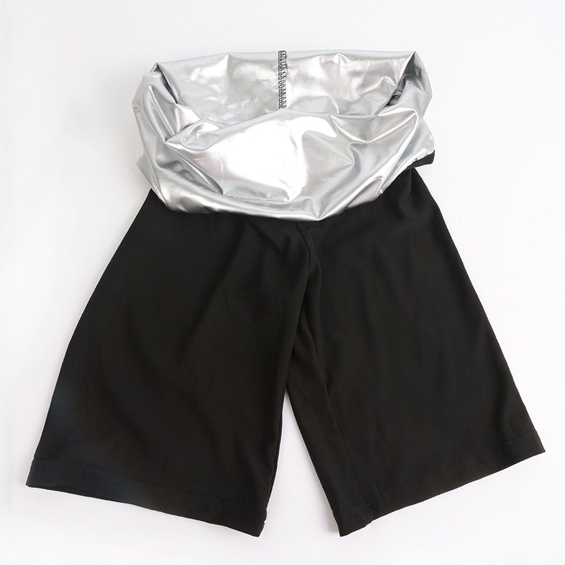 Quần Short Nữ Bó Sát Lưng Cao Định Hình Cơ Thể