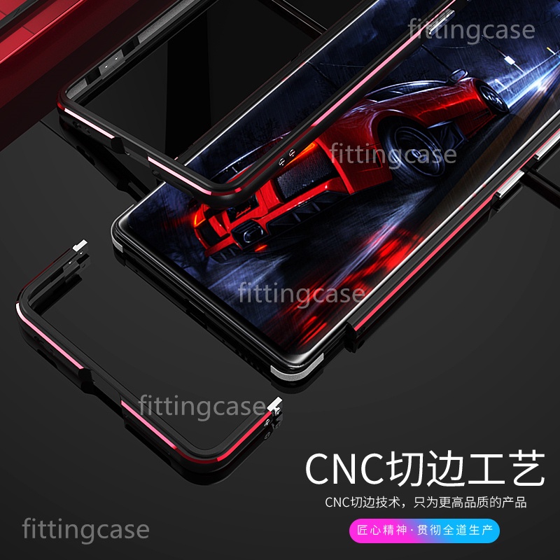 Ốp điện thoại chống sốc có viền kim loại nhôm cho Xiaomi Mi Mix 4 Mix4 mi poco f3 redmi k40 pro