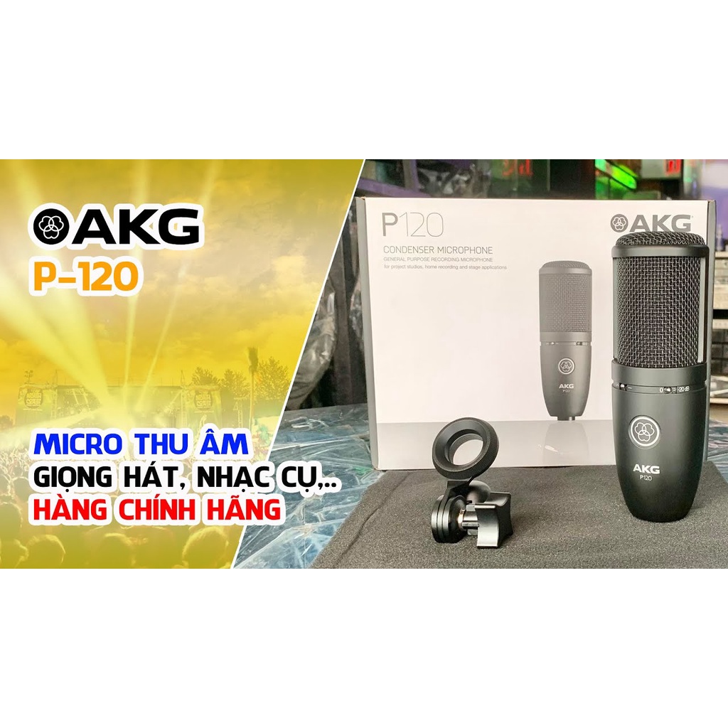 Micro thu âm condenser AKG P120