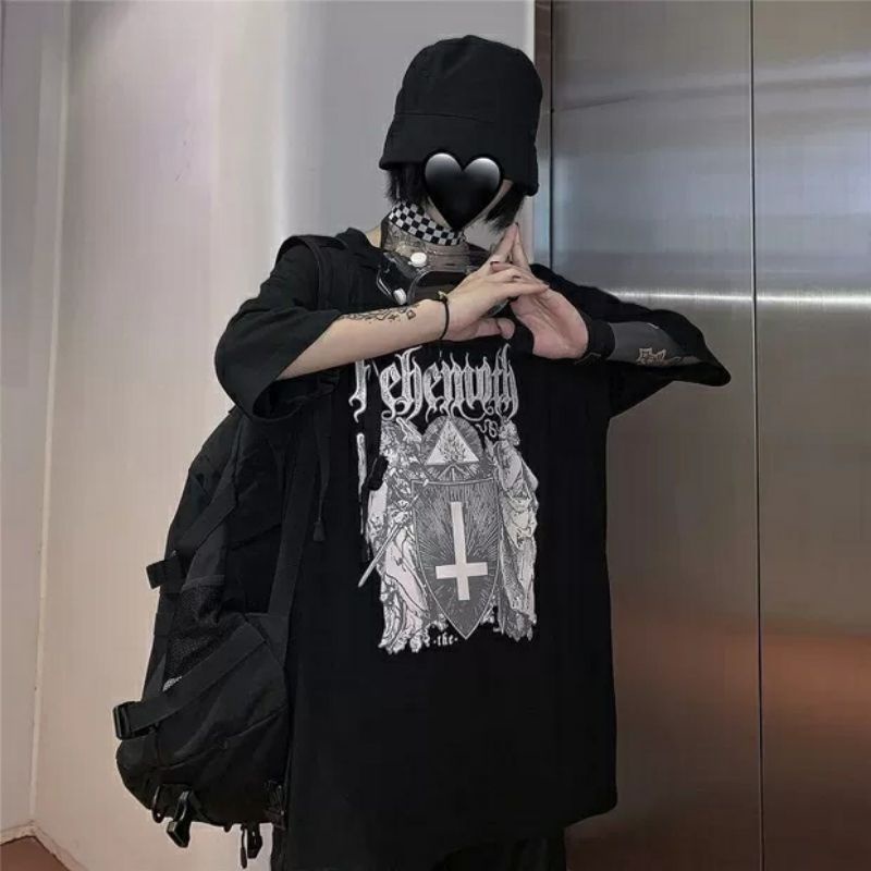 Áo Thun Tay Lỡ Form Rộng Unisex Nam Nữ Ulzzang Cực Chất