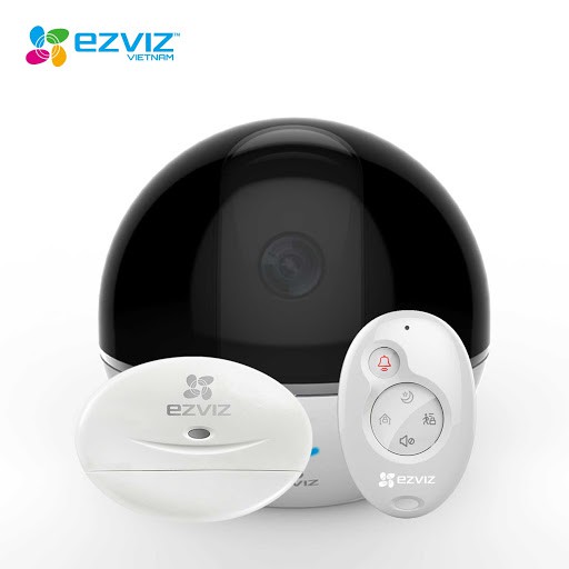 Camera IP Wifi Ezviz (C6TC With RF) New 2020 Xoay 360 độ, Hổ trợ thẻ nhớ lên 256G