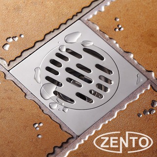 Phễu thoát sàn chống mùi hôi inox Zento TS109