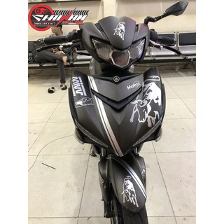 Tem Trùm Exciter 150 Đen Nhám Mivv