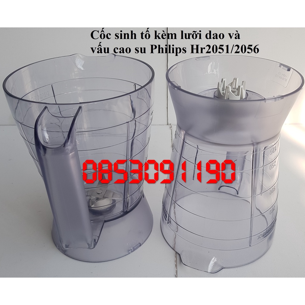 Phụ kiện máy xay- Cối xay sinh tố máy xay Philip hr2051/ hr2056
