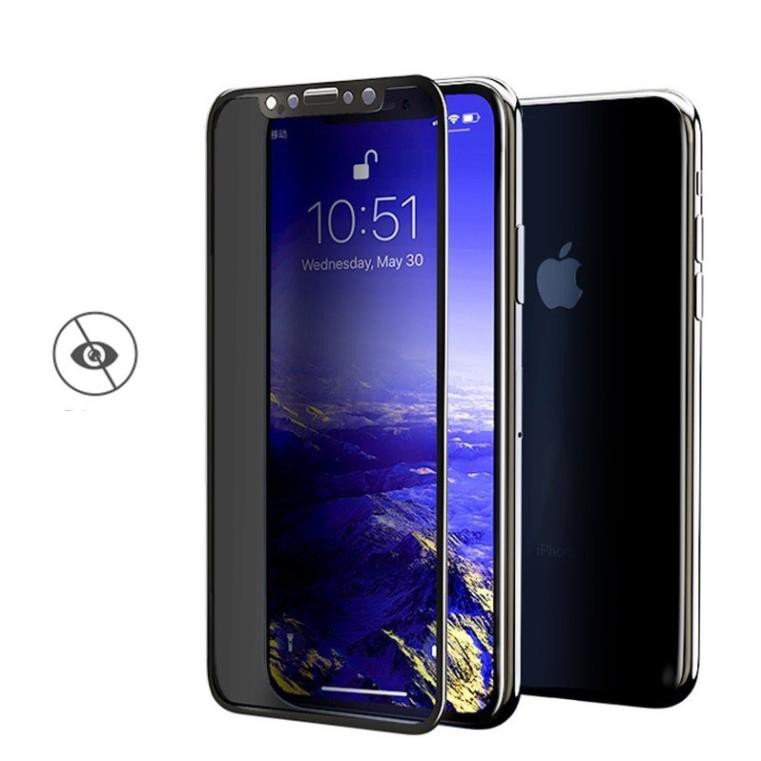 Miếng dán kính cường lực chống nhìn trộm hiệu Benks dành cho iPhone X / iPhone XS (Mỏng 0.3mm, Full HD, chống lóa)