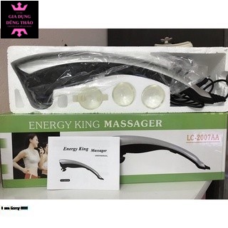 Máy đấm lưng, massage cầm tay LC-2007AA. (3 Đầu Matxa)