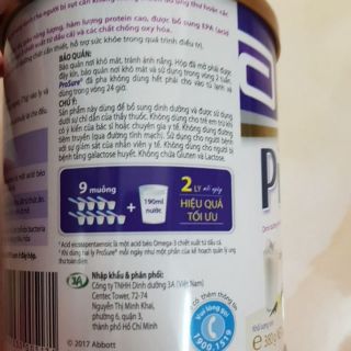 Sữa bột ProSure abbott 400g