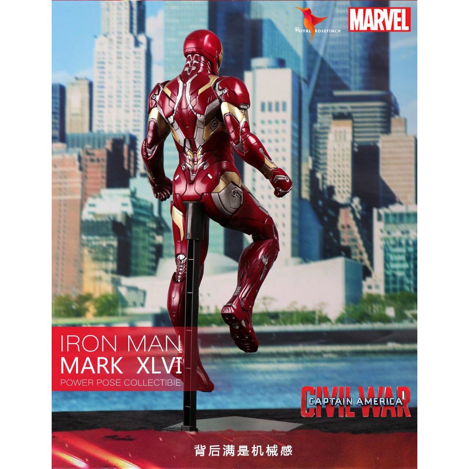 Mô hình Marvel Crazy Toys Iron Man Mark 46  Captain America Civil War 1/6 Figure