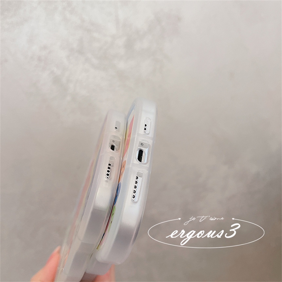 Cat EarỐp Điện Thoại Mềm Hình Tai Mèo / Gấu Nhiều Màu Cho iPhone 14 13 12 11 Pro Max SE2020 X XR Xs Max 7 8 6 6s Plus