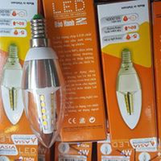Đèn LED  bóng nhót đui E14-  4W ASIA