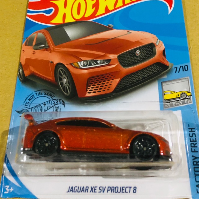 Hotwheels Xe mô hình Jaguar XE SV Project 8