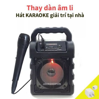 Loa kẹo kéo Karaoke Bluetooth Mini JAVA-33BT