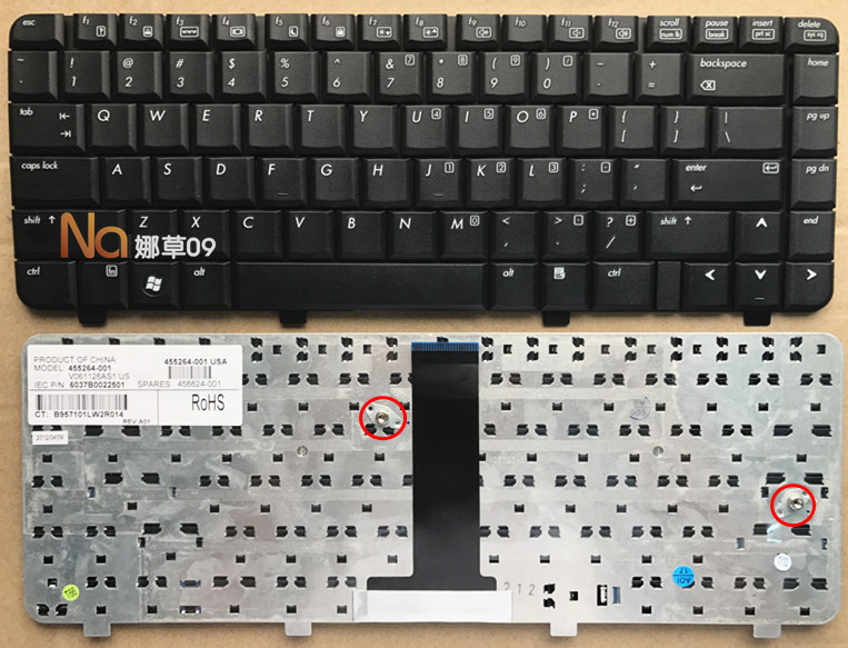 Miếng Dán Bàn Phím Laptop Hp 6520s 6520 6520p Hp540 541 550 6720